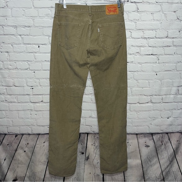 Levi's Men's 514 Corduroy Straight Jeans Size 34 - Picture 3 of 15